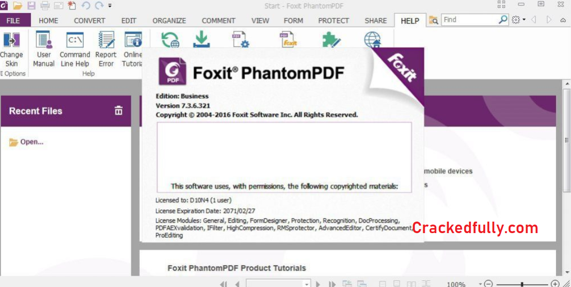 Foxit PhantomPDF Crack Free
