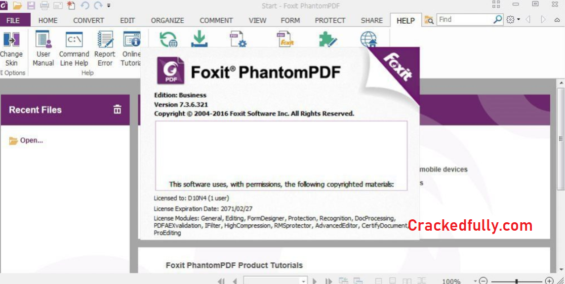 Foxit PhantomPDF fără crack