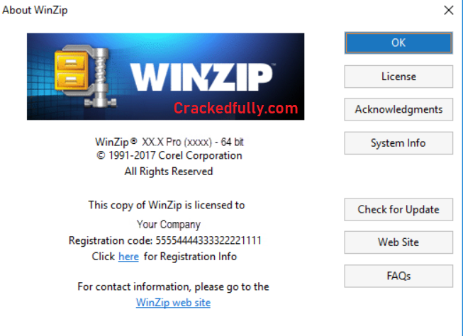 WinZip Crack Free 