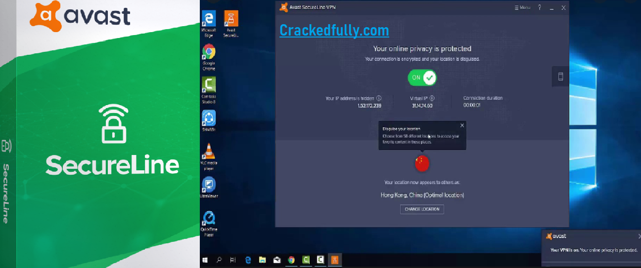 avast secureline vpn cracked with license file