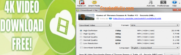 keygen for 4k video downloader