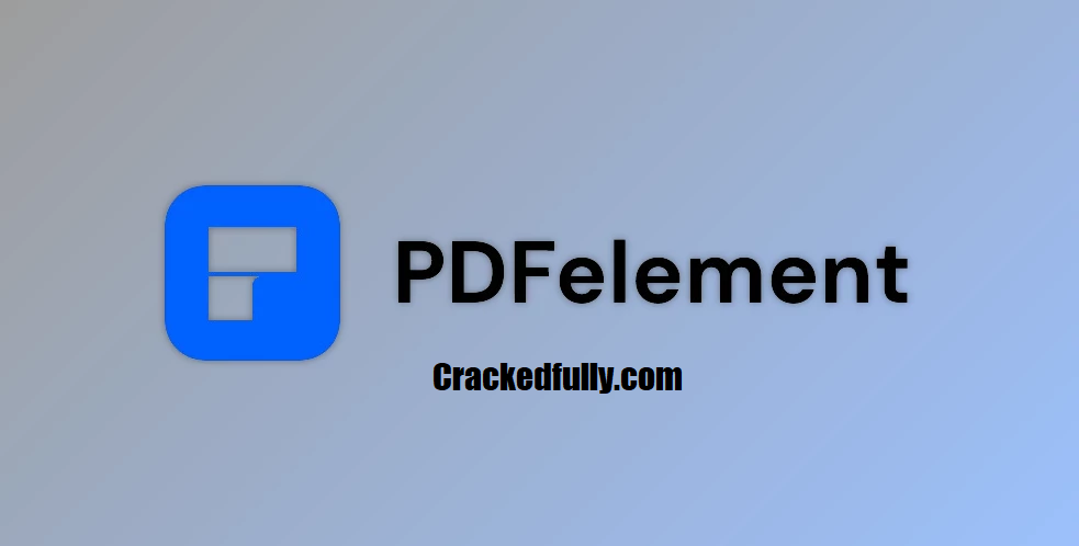 Wondershare PDFelement Crack + Загрузка серийного ключа